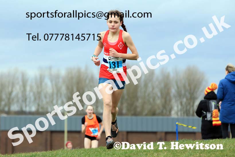 Girls under-13s 2022 NEHL Sherman Cup/Davison Shield, Temple Oark, South Shields. Photo: David T. Hewitson/Sports for All Pics